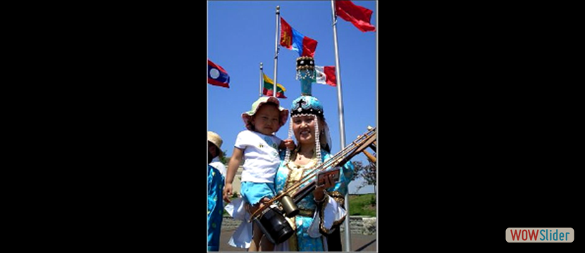 mongolian mother w child_flags